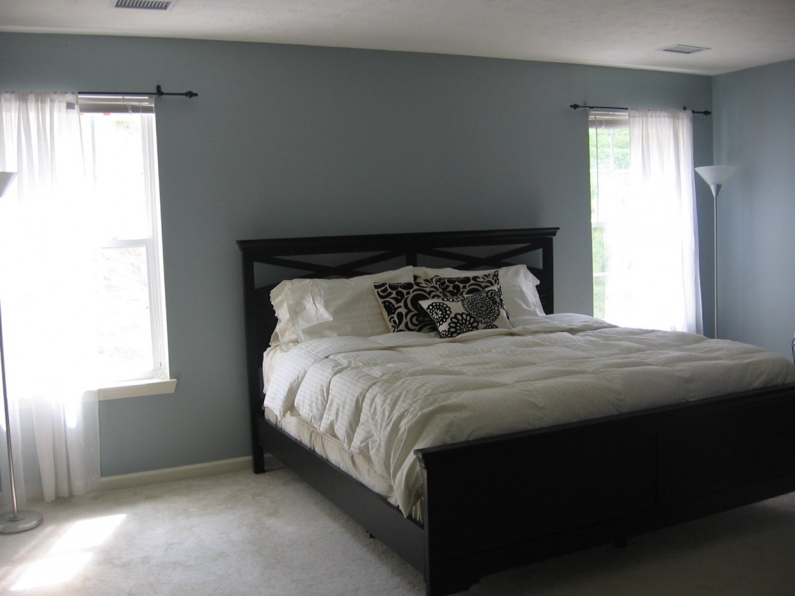 Gray Paint For Bedroom
 Blue gray bedroom valspar blue gray paint colors valspar