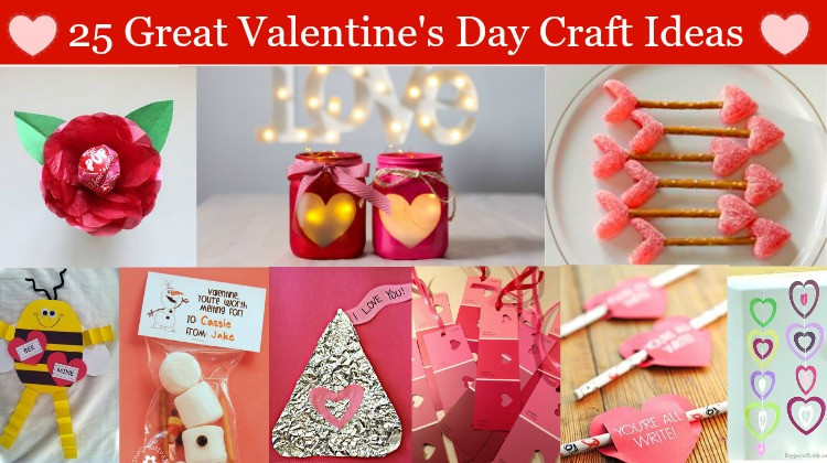 Great Valentines Day Ideas
 25 Great Valentine s Day Craft Ideas Rustic Baby Chic