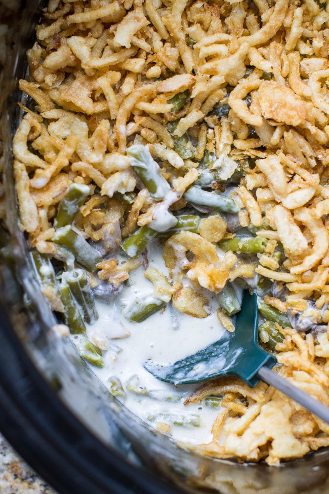 Green Bean Casserole In Crock Pot
 15 Thanksgiving Recipes