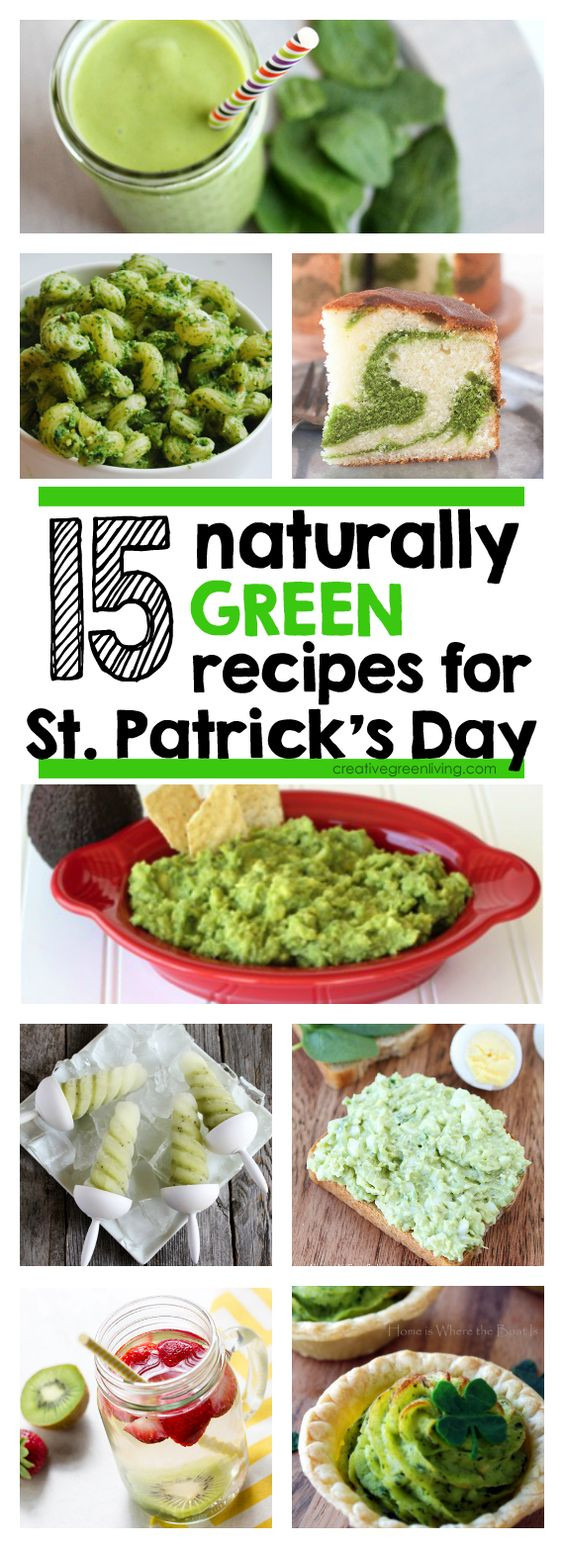 Green Desserts For St Patrick'S Day
 15 Naturally Green Recipes for St Patrick s Day