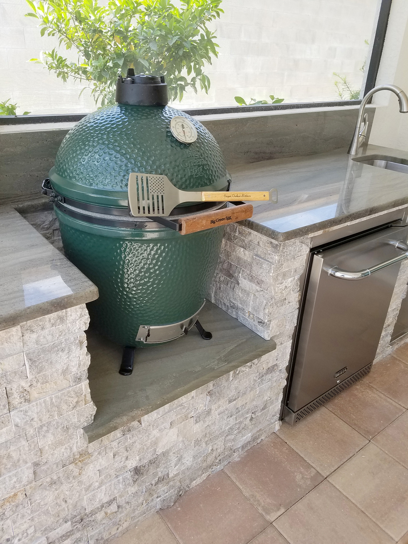 Green Egg Outdoor Kitchen
 The Big Green Egg Outdoor Kitchen Elegant Outdoor Kitchens