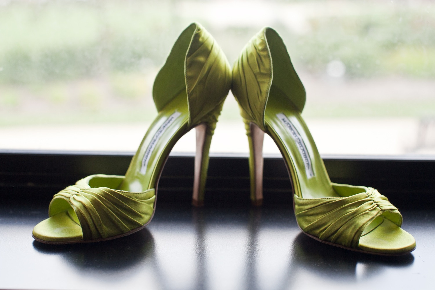 Green Shoe Wedding
 Green wedding shoes