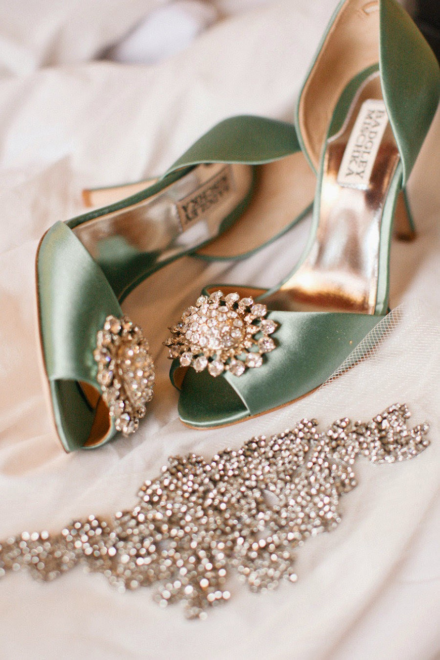 Green Shoe Wedding
 Green Wedding Shoes Wedding Ideas By Colour