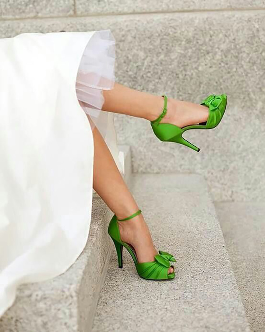 Green Shoe Wedding
 Green Wedding Shoes Wedding Ideas By Colour