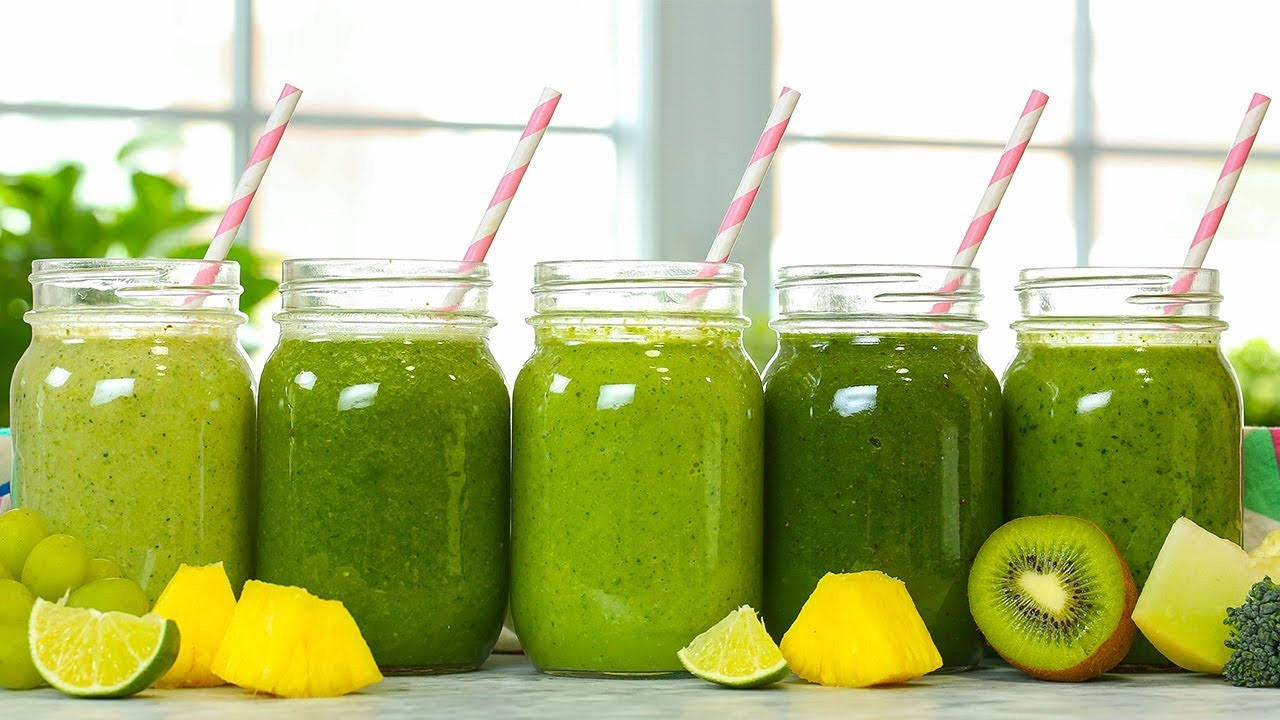 Green Smoothies Recipes
 5 Healthy Green Smoothie Recipes