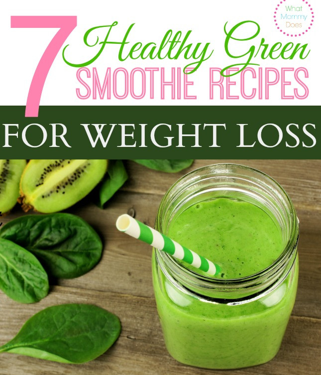 Green Smoothies Recipes
 7 Healthy Green Smoothie Recipes for Weight Loss