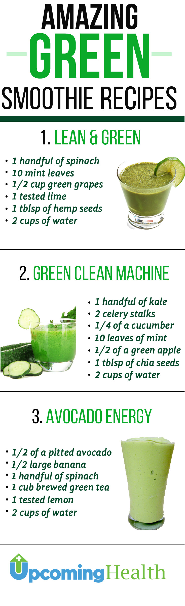 Green Smoothies Recipes
 Green Smoothies Will Revolutionize Your Health