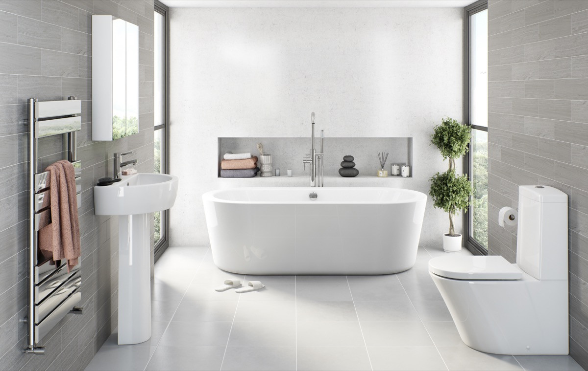 Grey Bathroom Designs
 Grey Bathroom Ideas