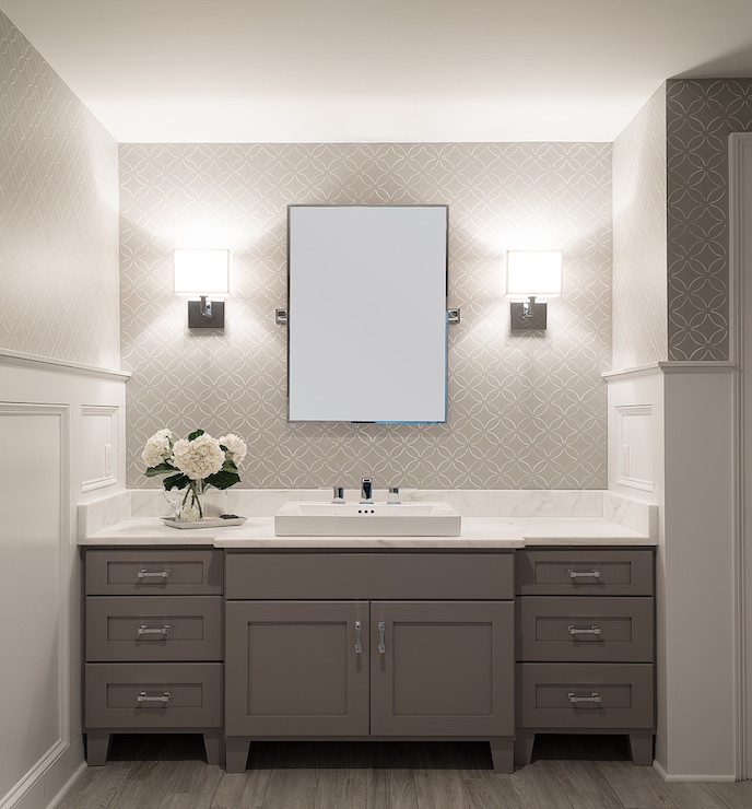 Grey Bathroom Designs
 White And Grey Bathroom Design Ideas