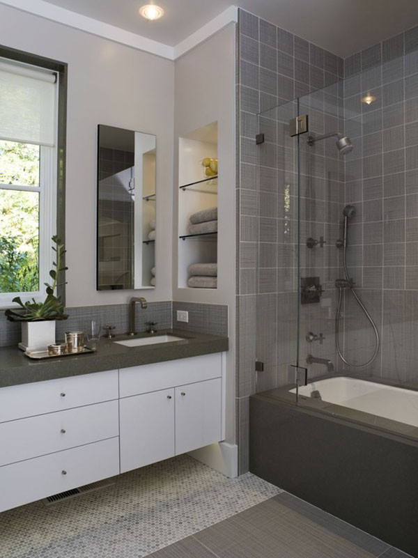 Grey Bathroom Designs
 100 Small Bathroom Designs & Ideas Hative