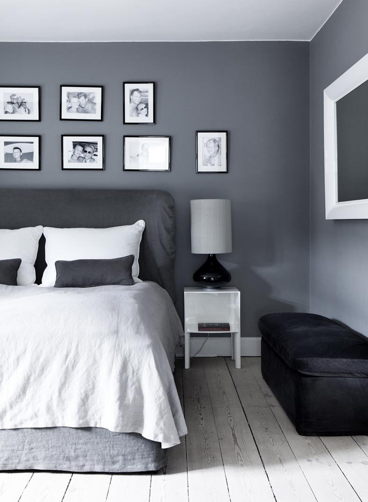 Grey Bedroom Walls
 bedroom