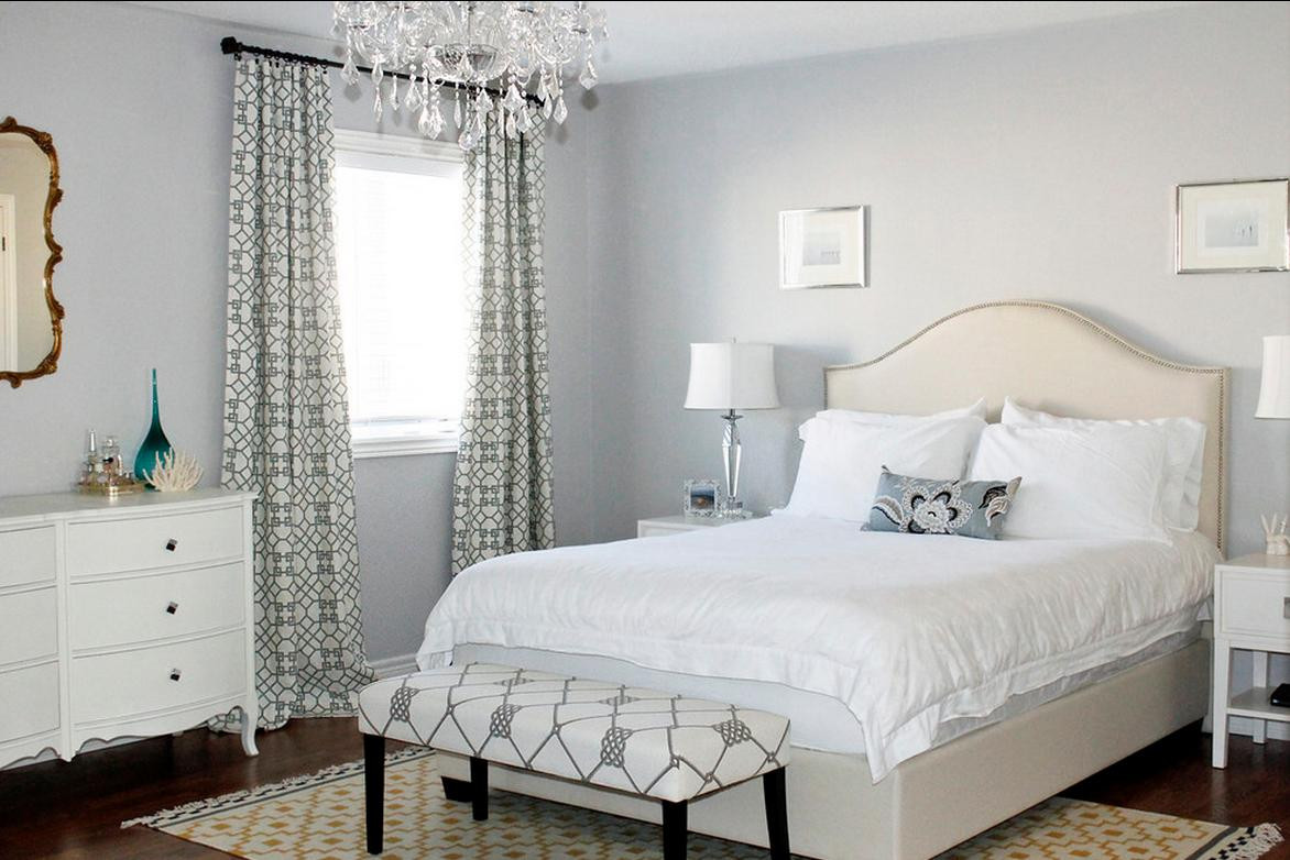 Grey Bedroom Walls
 Delorme Designs PRETTY BEDROOMS