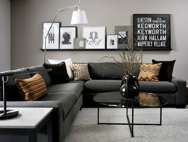 Grey Living Room Walls
 69 Fabulous Gray Living Room Designs To Inspire You