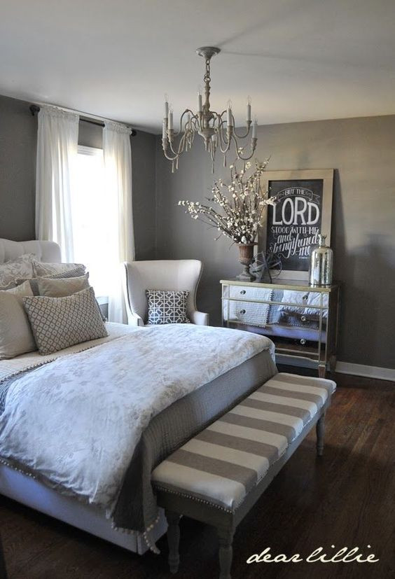 Grey Master Bedroom
 40 Gray Bedroom Ideas Decoholic