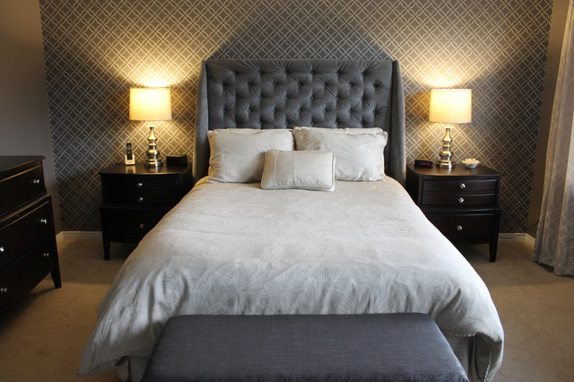 Grey Master Bedroom
 Grey Master Bedroom Contemporary Bedroom ottawa by