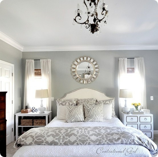 Grey Master Bedroom
 Lessons from Pinterest – Master Bedroom