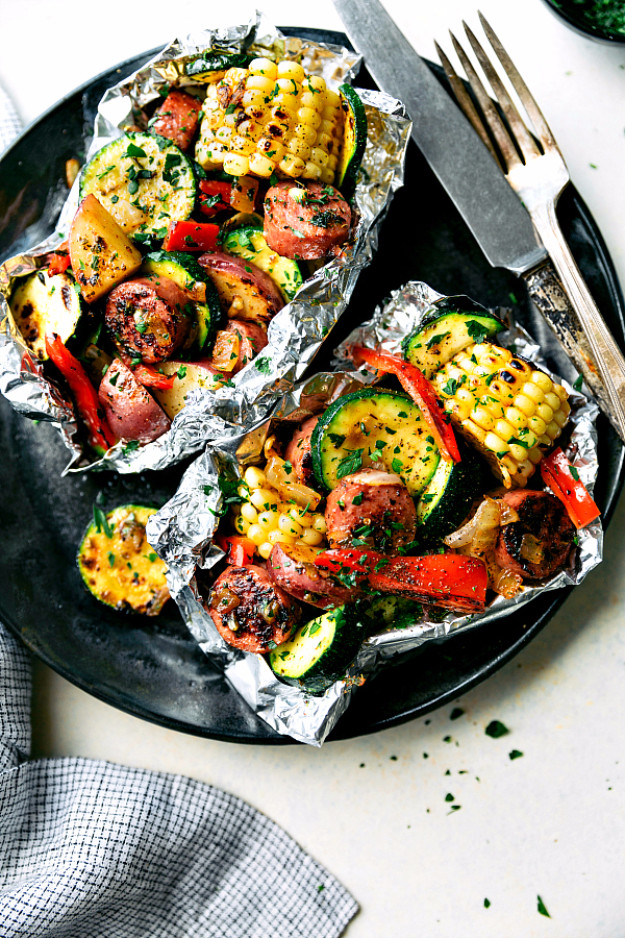 Grill Ideas For Dinner
 34 Best Tin Foil Camping Recipes