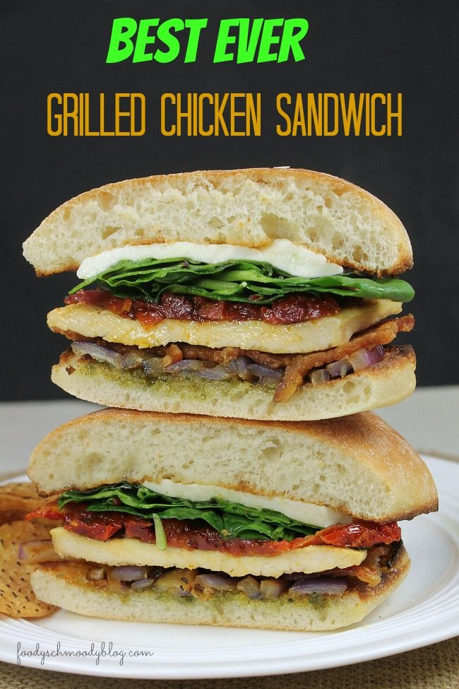 Grilled Bbq Chicken Sandwich
 Best Ever Grilled Chicken Sandwich Foody Schmoody Blog