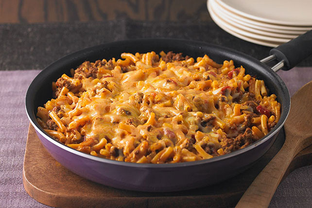 Ground Beef And Cheese Recipes
 Cheesy Macaroni Beef Skillet Kraft Recipes
