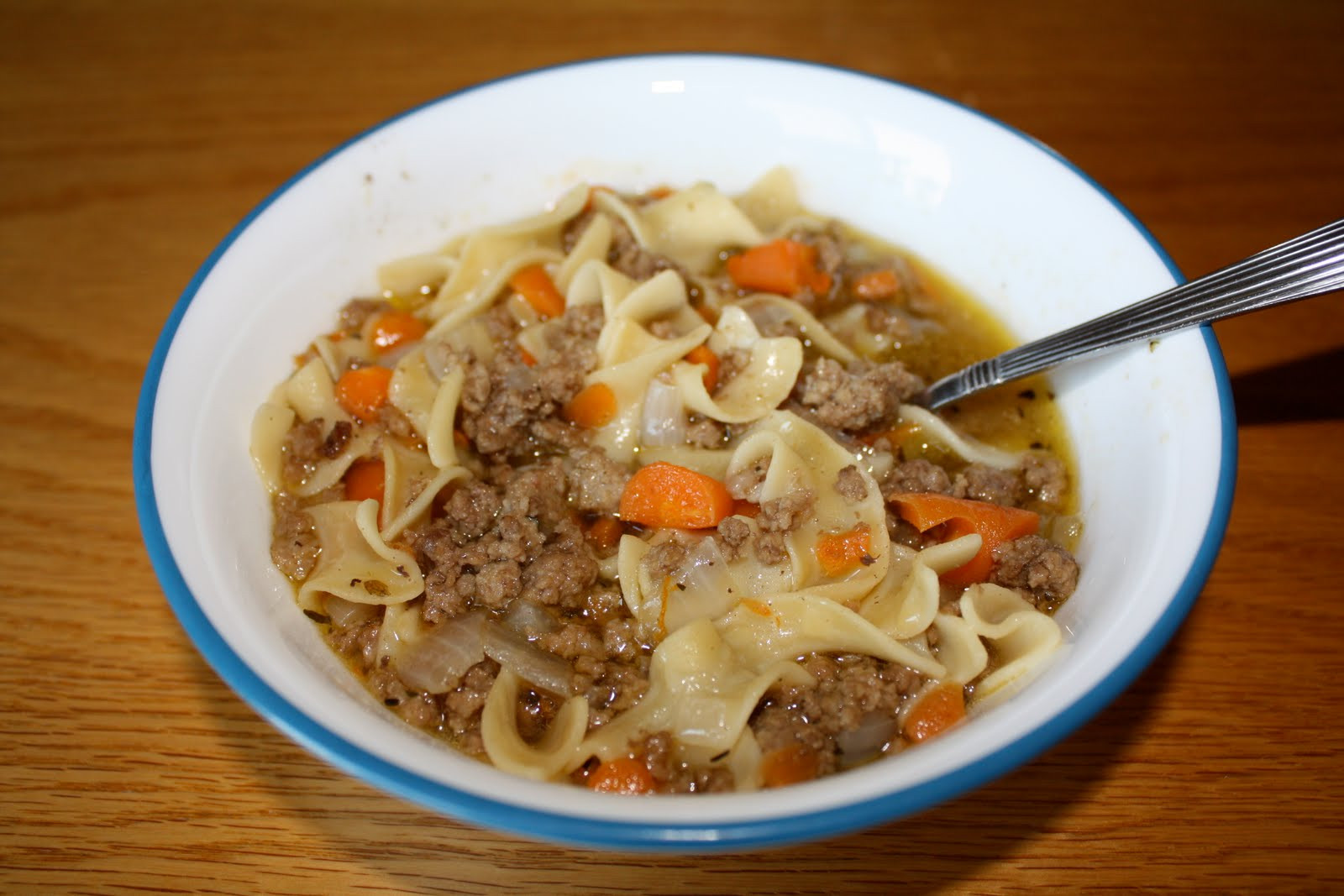 Ground Beef Noodle Recipe
 ground beef noodle soup