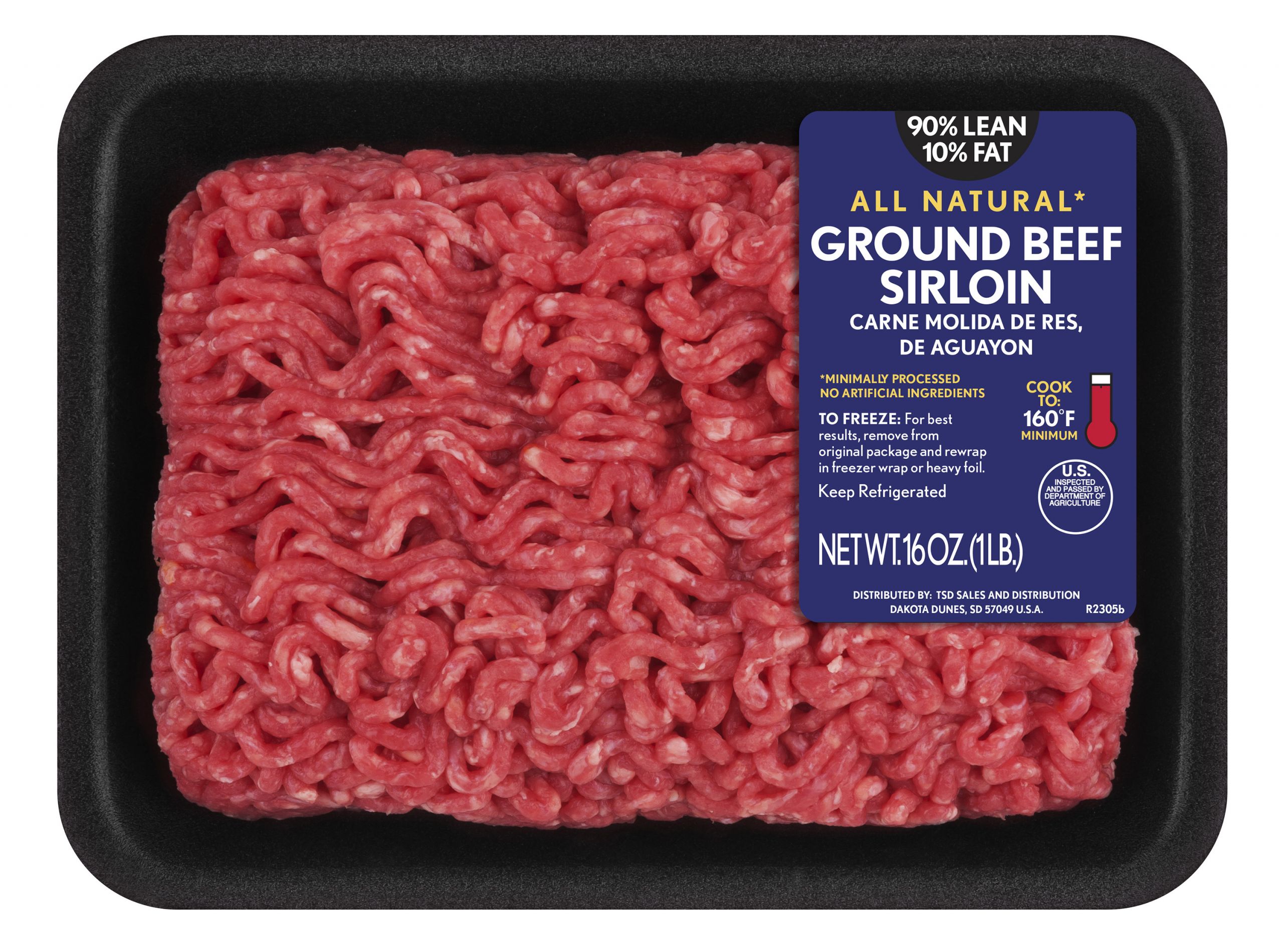 Ground Beef Walmart
 Lean Fat Ground Beef Sirloin 1 lb Walmart
