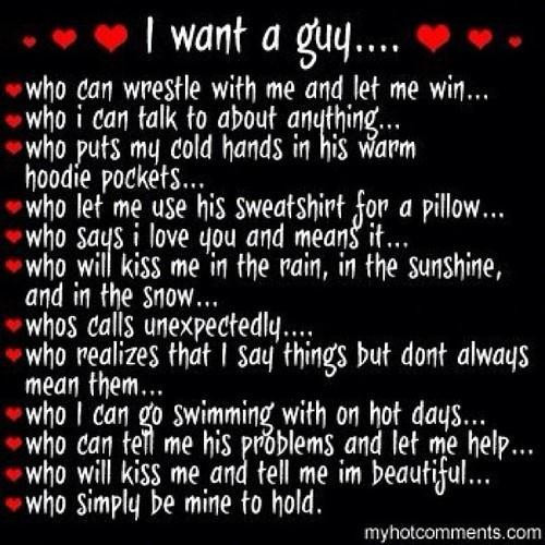 Guy Relationship Quotes
 I want a guy love quote Collection Inspiring Quotes
