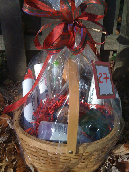 Hair Stylist Gift Basket Ideas
 Raffle Baskets and Silent Auction 2010