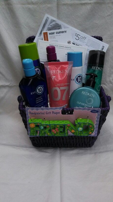 Hair Stylist Gift Basket Ideas
 Pin on Dont hate on my craft appeal