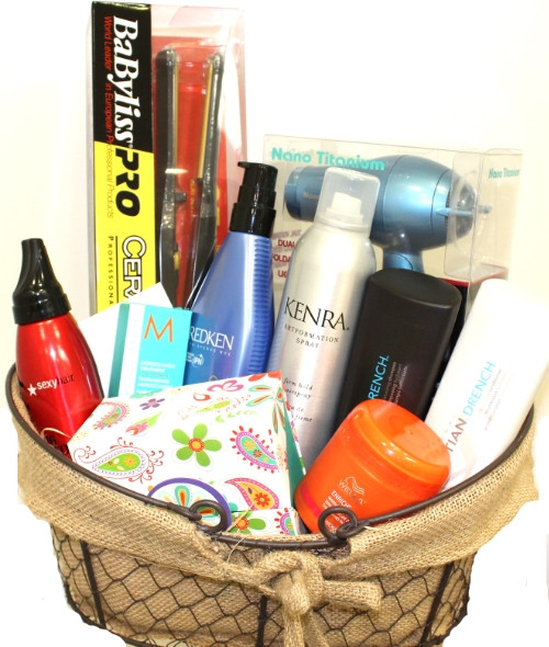 Hair Stylist Gift Basket Ideas
 August Promotion Win a $200 Gift Basket — Georges Hair