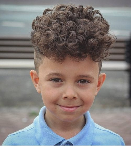 Haircuts For Little Boys With Curly Hair
 50 Cute Toddler Boy Haircuts Your Kids will Love