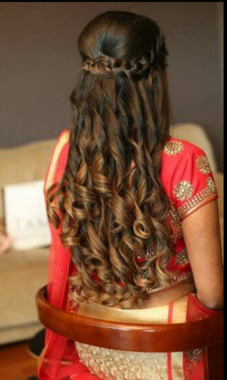 Hairstyle For Long Hair For Indian Wedding
 30 Indian Bridal Wedding Hairstyles for Short to Long