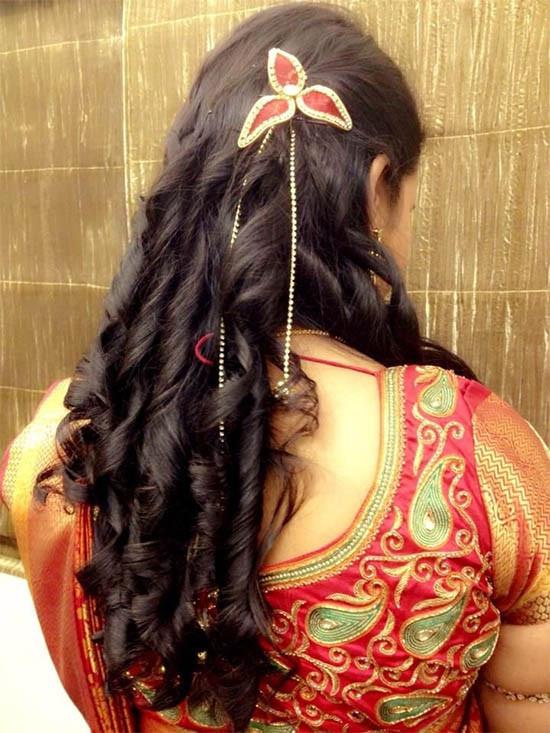 Hairstyle For Long Hair For Indian Wedding
 Top 20 Indian Bridal Hair Styles perfect for your wedding
