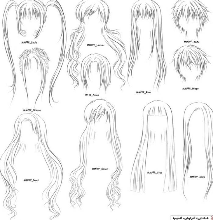 Hairstyles Anime
 Anime Girl Hairstyles