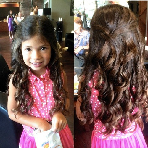 Hairstyles For Little Girls With Curly Hair
 40 Cool Hairstyles for Little Girls on Any Occasion