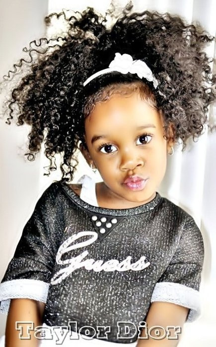 Hairstyles For Little Girls With Curly Hair
 14 Cute and Lovely Hairstyles for Little Girls Pretty