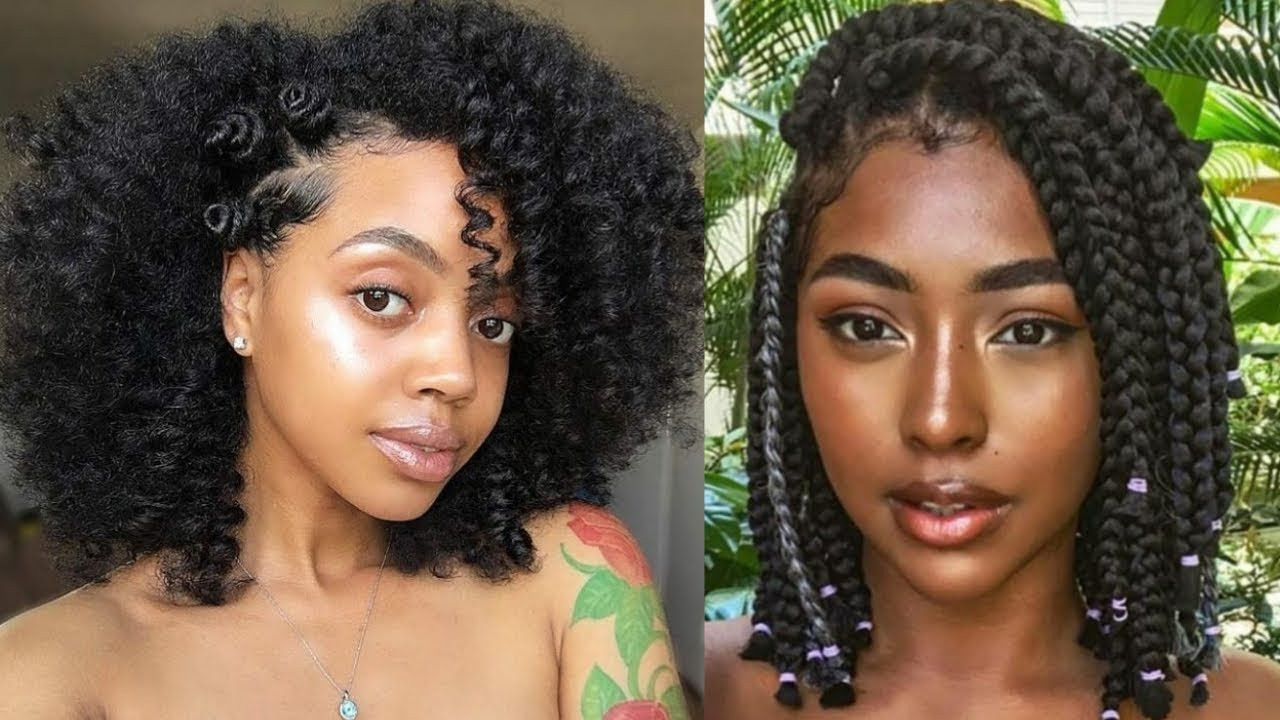 Hairstyles For Medium Hair Black Women
 Amazing Natural Hairstyles for Black Women Short Medium