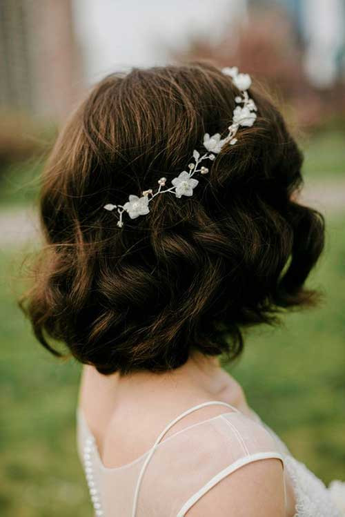 Hairstyles For Short Hair Weddings
 Get Ready with Your Short Hair for Wedding
