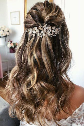 Hairstyles For Weddings Long Hair Half Up
 42 Half Up Half Down Wedding Hairstyles Ideas