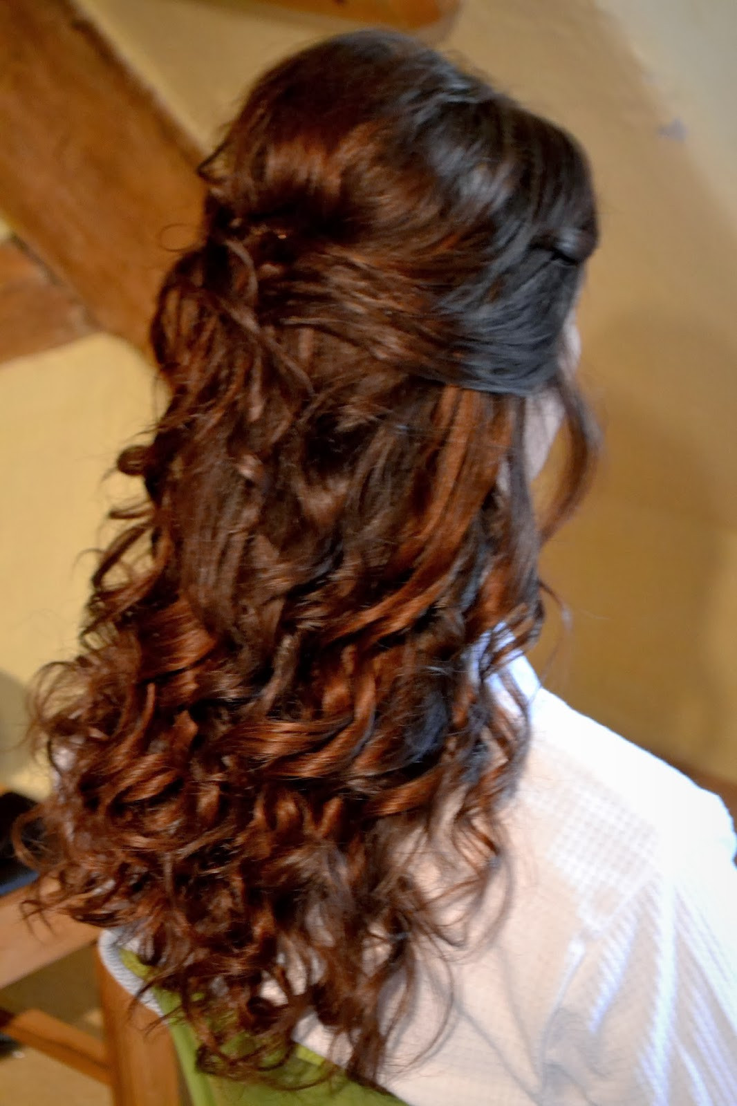Hairstyles For Weddings Long Hair Half Up
 Fordham Hair Design Wedding Bridal Hair Specialist