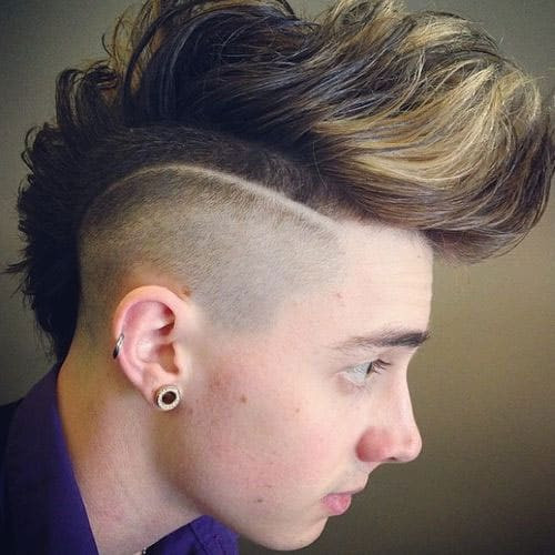 Hairstyles Shaved Sides Long Top
 25 Cool Shaved Sides Hairstyles For Men 2020 Guide