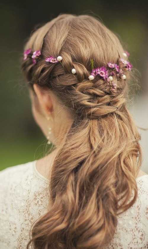 Half Up Half Down Hairstyle For Wedding
 Half Up Half Down Wedding Hairstyles – 50 Stylish Ideas