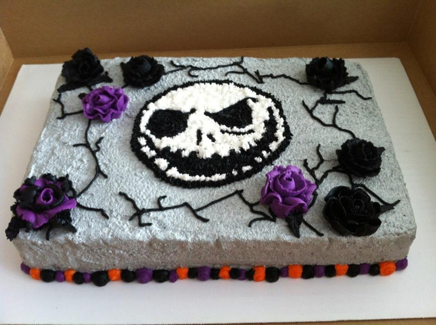 Halloween Sheet Cake
 Jack Skellington Cake CakeCentral