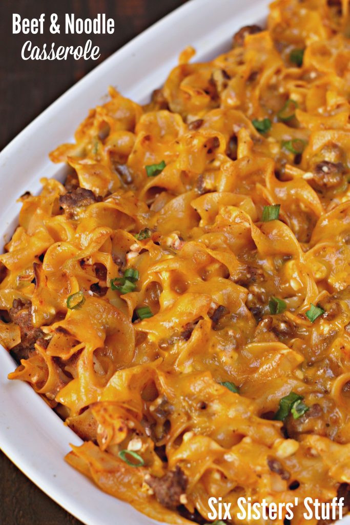 Hamburger And Egg Noodles Casserole
 Beef and Noodle Casserole Recipe