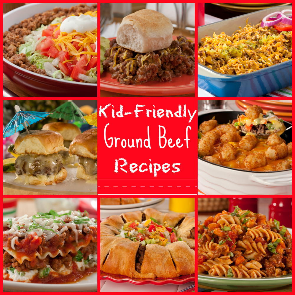 Hamburger Dinner Ideas
 25 Kid Friendly Ground Beef Recipes