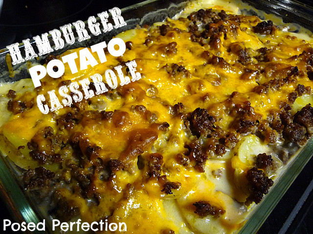 Hamburger Potato Casserole
 Lisa s Virtual Recipe Box January 2013
