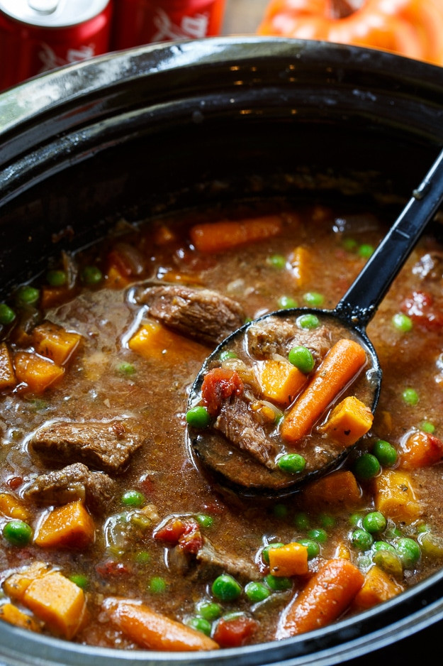 Hamburger Stew Slow Cooker
 Slow Cooker Beef Stew with Coke Spicy Southern Kitchen