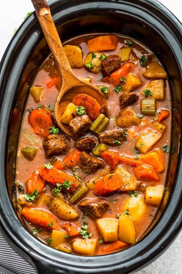 Hamburger Stew Slow Cooker
 Slow Cooker Beef Stew BEST HOMEMADE RECIPE