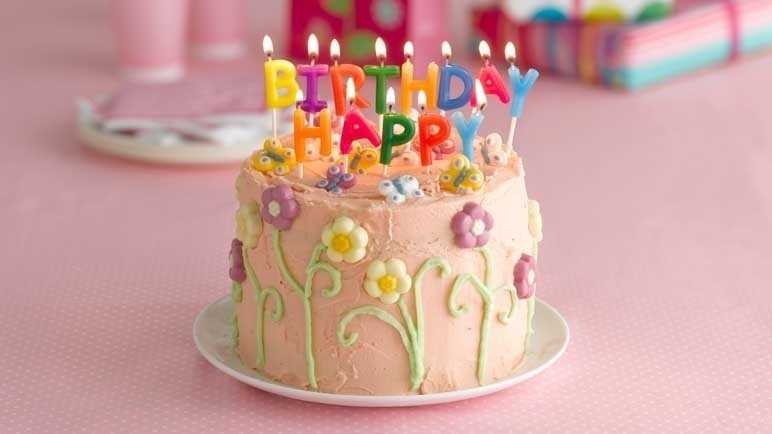 Happy Birthday Cake And Flowers
 Recipe Flower power birthday cake