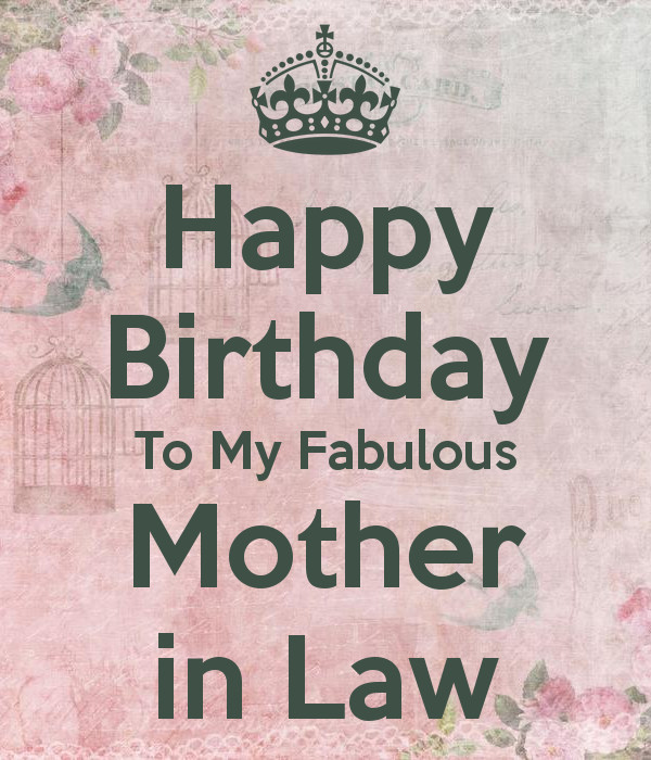 Happy Birthday Mother In Law Quotes
 Happy Birthday Mother In Law Quotes QuotesGram