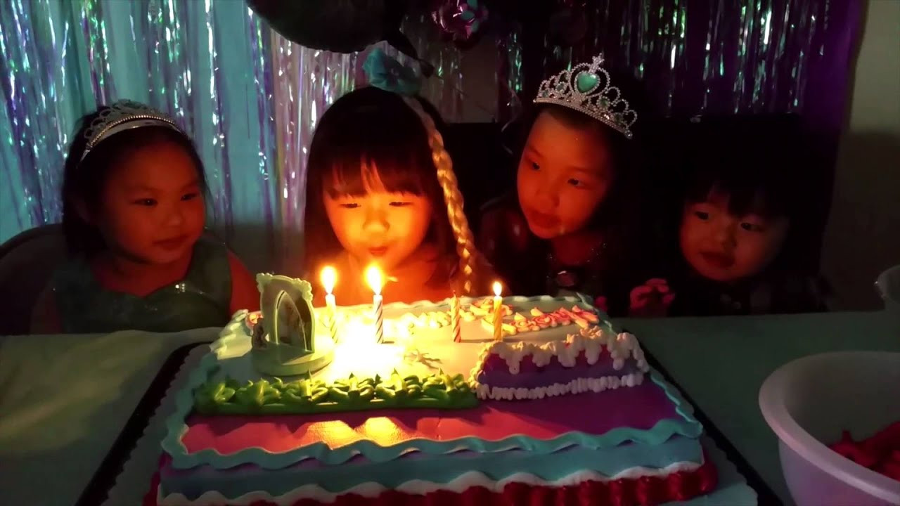 Happy Birthday Party
 Frozen Birthday Party Kids Singing Happy Birthday